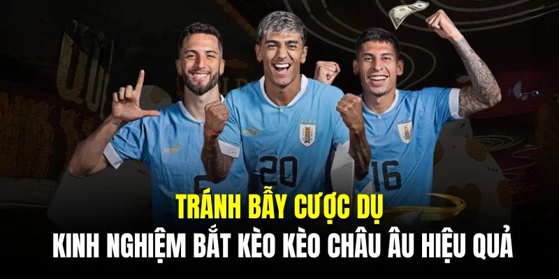 Tránh bẫy cược dụ là kinh nghiệm bắt kèo kèo châu Âu hiệu quả Tránh bẫy cược dụ là kinh nghiệm bắt kèo kèo châu Âu hiệu quả